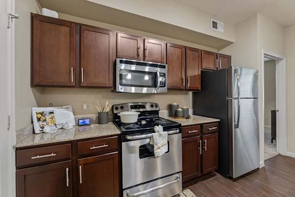 Modern Kitchen at Platinum Castle Hills, Lewisville, TX