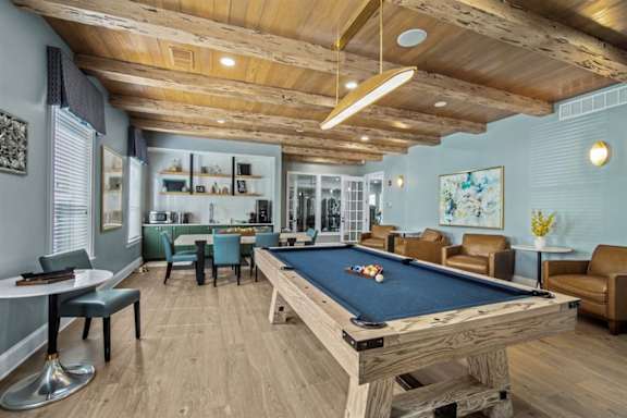 Pool Table at Cypress River, Ladson, South Carolina