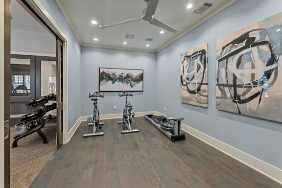 A Room with a Wooden Floor at Citadel at Westpointe Apartments, San Antonio, TX