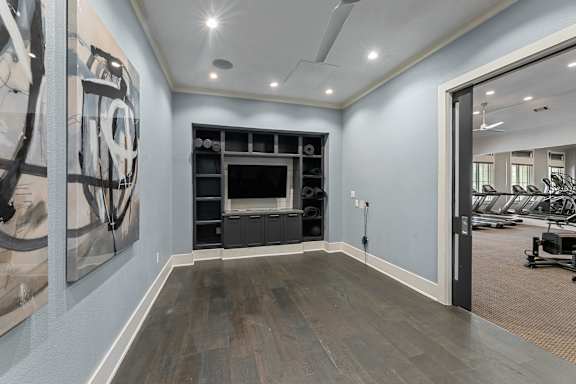 A Room with Ceiling Lights at Citadel at Westpointe Apartments, San Antonio