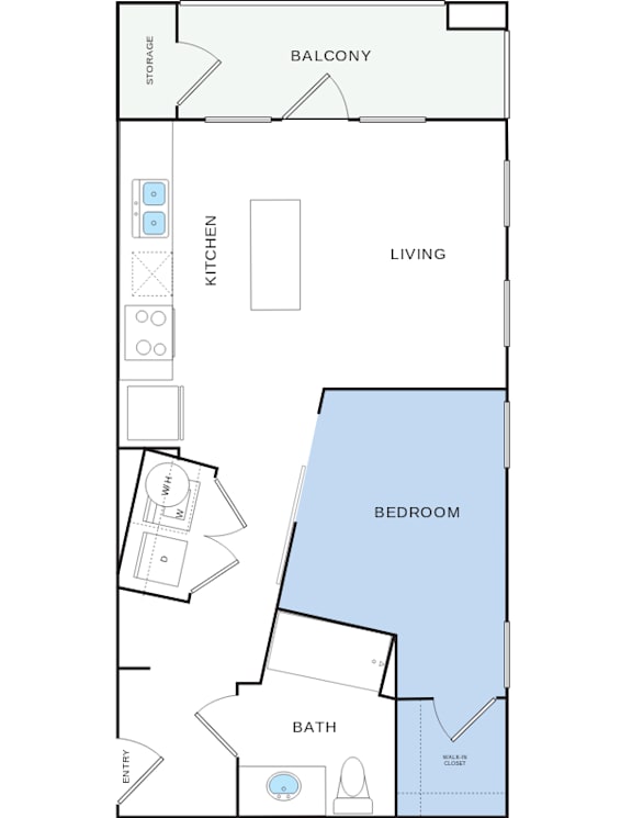A1 Floorplan1 at Citadel at Westpointe, San Antonio, Texas