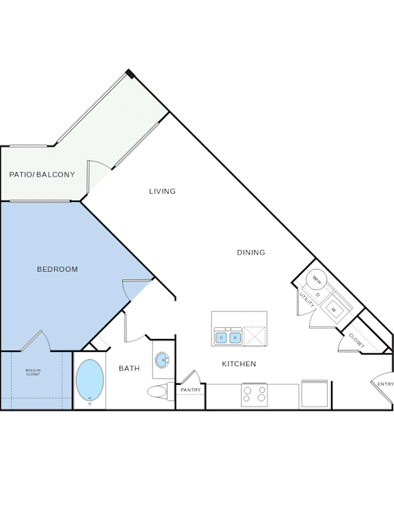 A3 Floorplan at Citadel at Westpointe, San Antonio