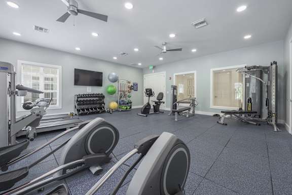 Fitness Studio at Spring Creek Apartments, Crestview, 32536