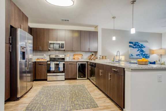 Gourmet Kitchens at The Mark at Huebner Oaks, San Antonio
