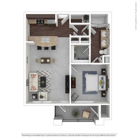 1 bed 1 bath O at Platinum Castle Hills, Lewisville