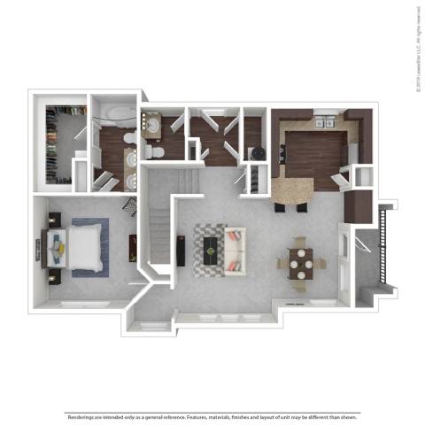 1 bed 1 bath J at Platinum Castle Hills, Lewisville, TX, 75056