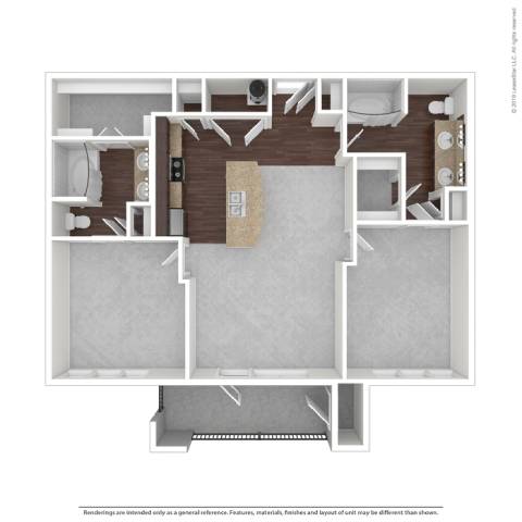2 bed 2 bath E at Platinum Castle Hills, Lewisville