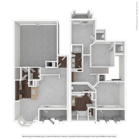 3 bed 2 bath C at Platinum Castle Hills, Lewisville, 75056