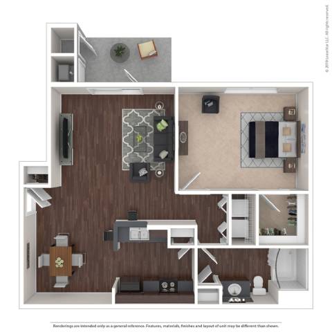 The Dogwood Floor Plan at Mill Creek Run, Macon Georgia