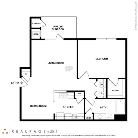 The Dogwood Floor Plan at Mill Creek Run, Georgia