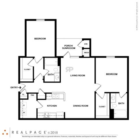 The Oakwood Floor Plan at Mill Creek Run, Georgia, 31216