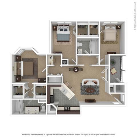 3 bed 2 bath at Cypress River, Ladson, SC