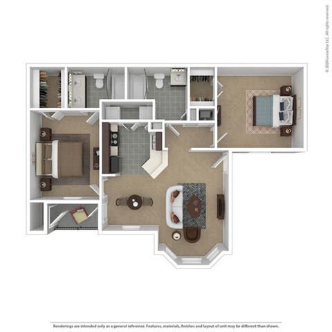 2 bed 2 bath at Cypress River, Ladson, SC, 29456