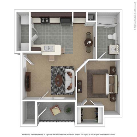 1 bed 1 bath A  at Cypress River, Ladson, South Carolina