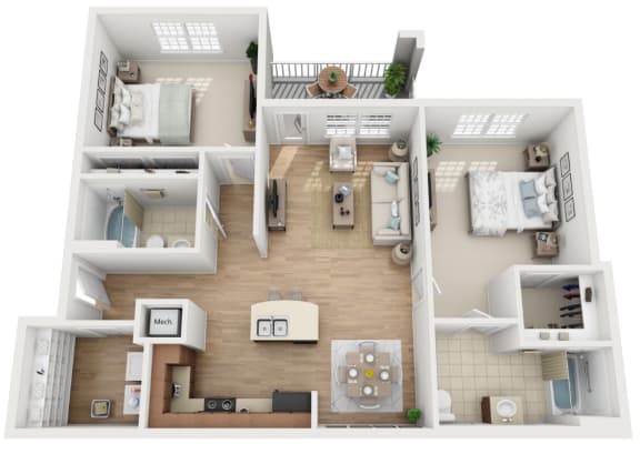 Floor Plans | Clairmont at Harbour View Apartments