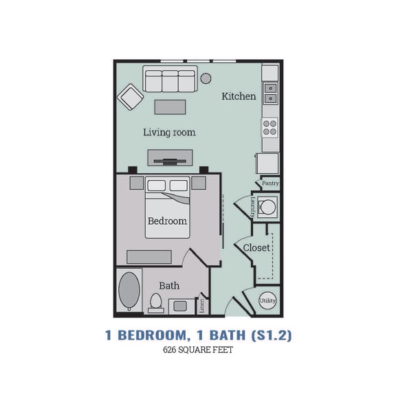 bedroom floor plan | the madison at ballston station