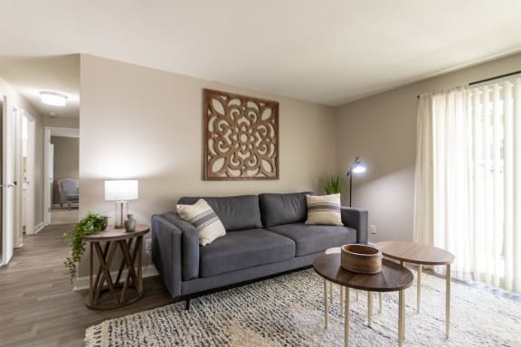 Living area furniture  at Aspen Village, Cincinnati