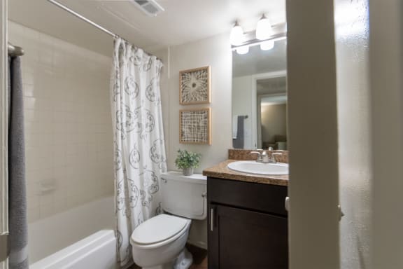 bathroom  at The Biltmore, Dallas, Texas