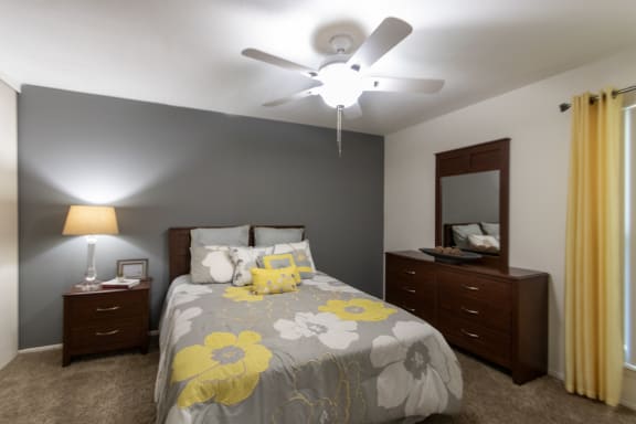 Ceiling Fan In Bedroom at The Biltmore, Dallas, Texas