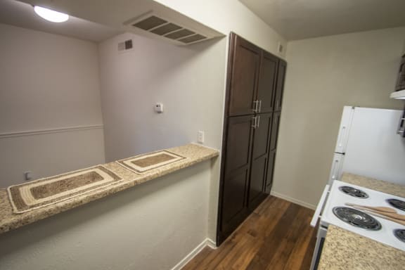Kitchen With Ample Storage at The Biltmore, Texas, 75231