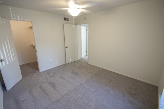 This is a photo of the second bedhroom of a 1086 square foot 2 bedroom  apartment at Cambridge Court Apartments in Dallas, TX.