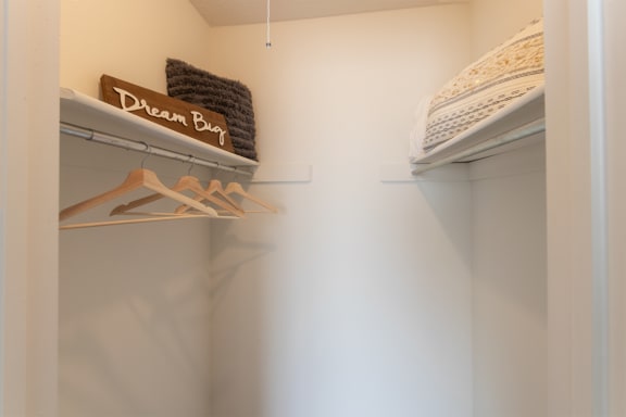 Walk-In Closets With Built-In Shelving  at Fairfield Pointe, Fairfield