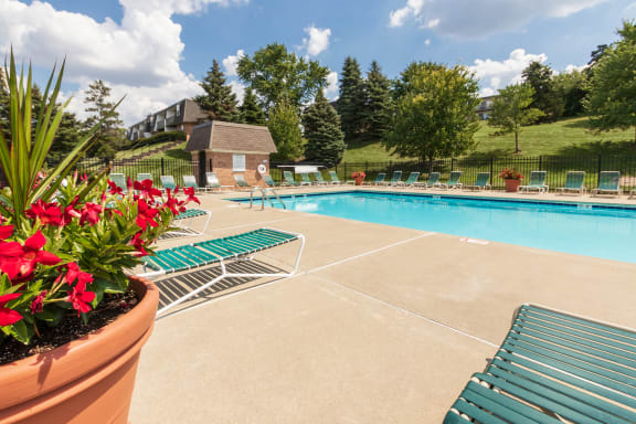 pool area  at Fairfield Pointe, Ohio, 45014