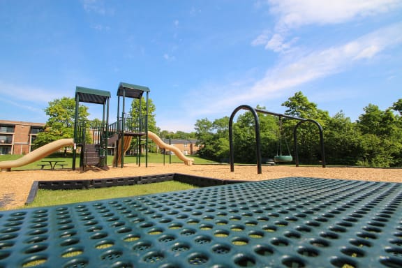This is a photo of the playground at Montana Valley Apartments in Cincinnati, OH