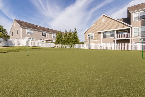 This is a photo of the putting green at Nantucket Apartments in Loveland, Ohio.