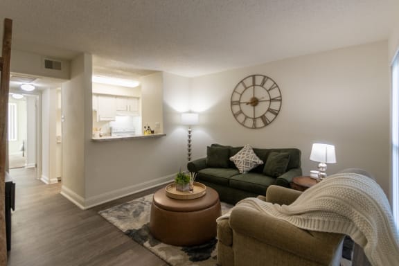 Gorgeous Living Room at Princeton Court, Dallas, TX