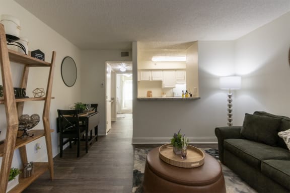 Living Area With Kitchen at Princeton Court, Texas