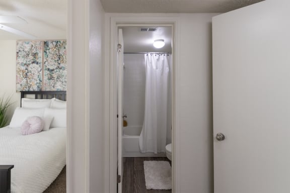 Private Bathroom at Princeton Court, Dallas
