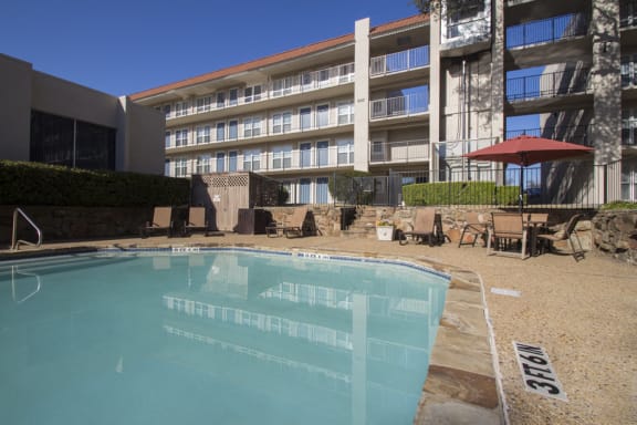 Pool area With Sundecks  at Princeton Court, Texas, 75231
