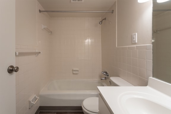 Modern Bathroom at Village East, Franklin