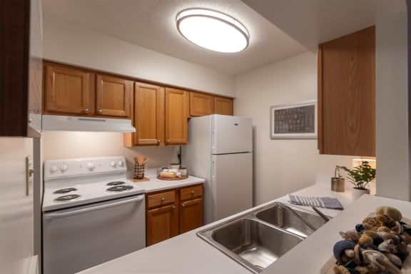 Granite Countertop Kitchen at Village East, Ohio