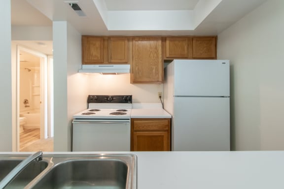 Well Equipped Kitchen at Village East, Franklin