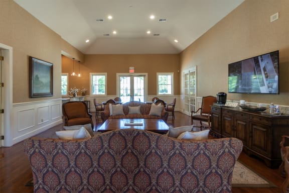This is a photo of the resident clubhouse at Washington Park Apartments in Centerville, OH.