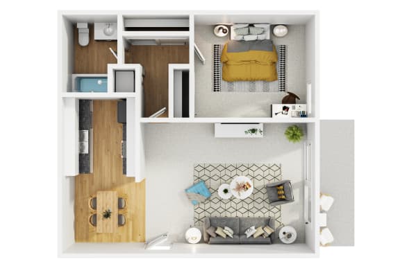 Unit 104 at Copa Ladeene Apartments, Torrance