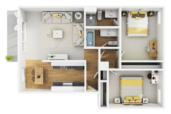 Unit 245 at Copa Ladeene Apartments, California, 90505