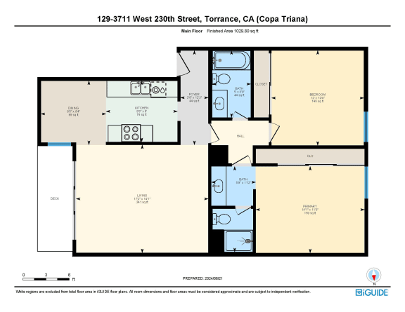 Unit 129 at Copa Triana Apartments, Torrance, CA 90505