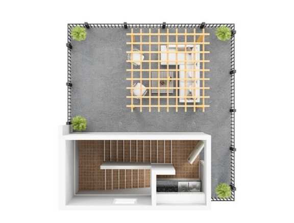 C1 3 bed 2.5 bath floor plan  at 7th Street Brownstones, Iowa&#xA0;, 50309