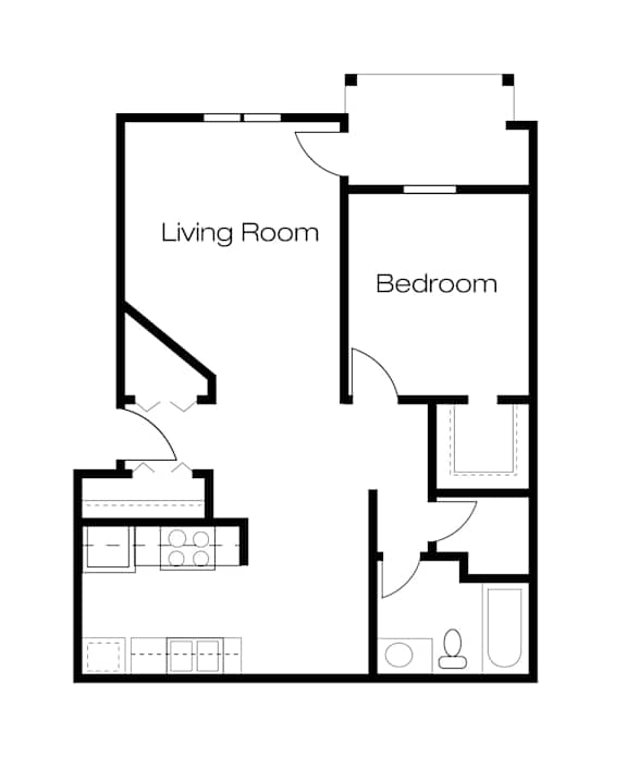 A2 Floor Plan at Creekstone Falls, Sioux Falls, 57106