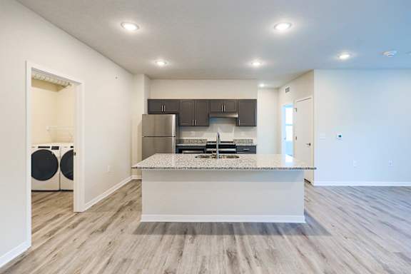 Kitchen Island at Forge65, Pleasant Hill, Iowa