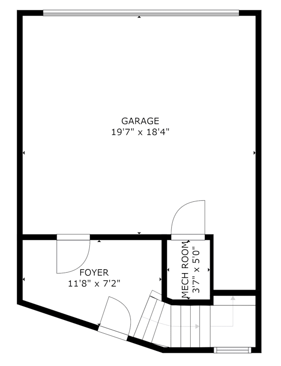 B14 Floor Plan at Linc, Des Moines, IA