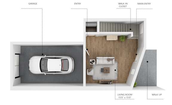 C12 Floor Plan at Linc, Iowa