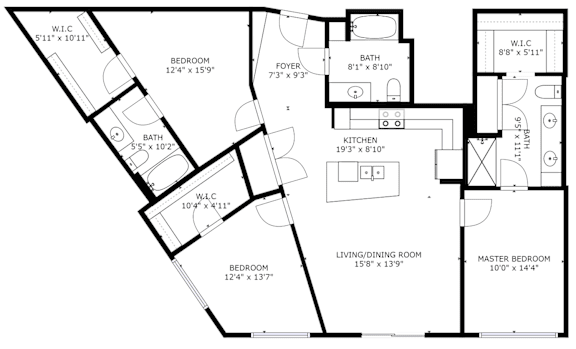 C4 Floor Plan at Linc, Iowa