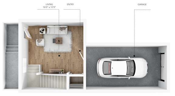 C9 Floor Plan at Linc, Des Moines