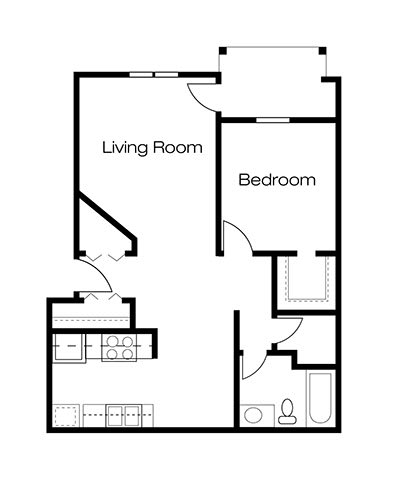A2 Floor Plan at Creekstone Falls, Sioux Falls, SD