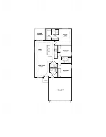 floor plan photo of the point at winters valley apartments in winter springs ga at Two Rivers Home Rentals, Iowa 50266