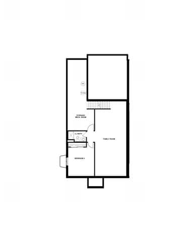 One Bedroom One Bathroom at Two Rivers Home Rentals, West Des Moines, IA